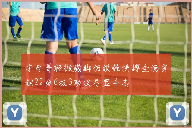 字母哥轻微崴脚仍顽强拼搏全场贡献22分6板3助攻尽显斗志